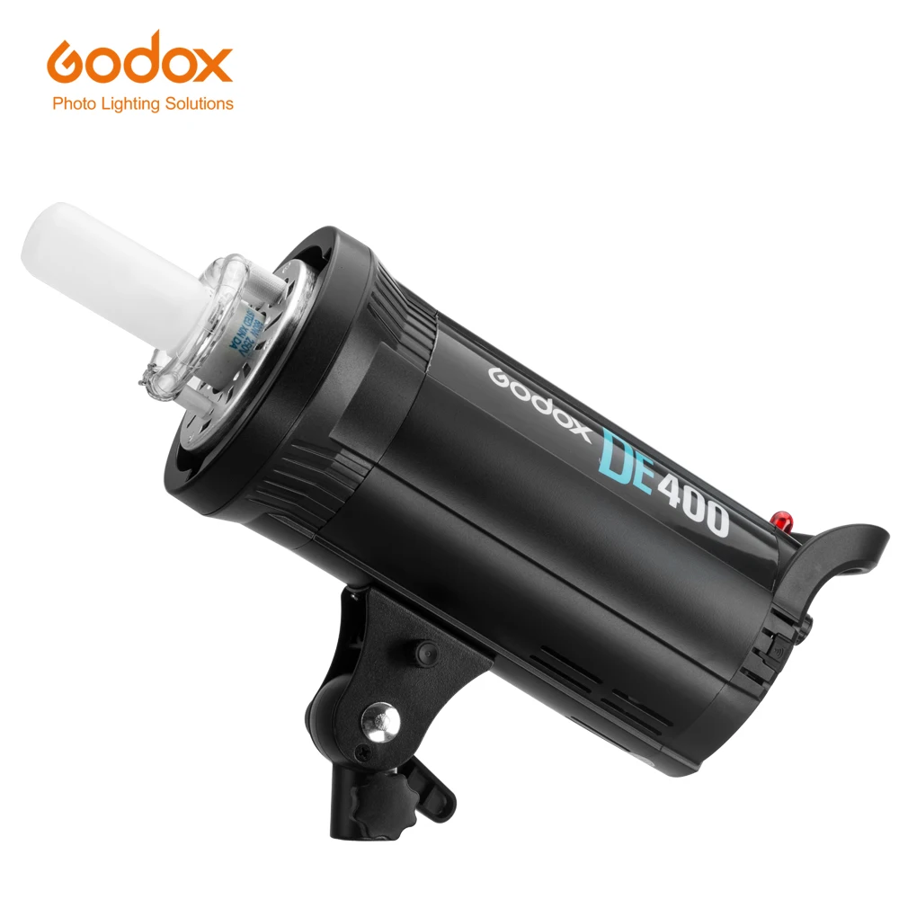 Godox DE400 студийный светильник вспышки 400 Вт GN65 компактный стробоскопический светильник ing фотография лампа голова 400Ws