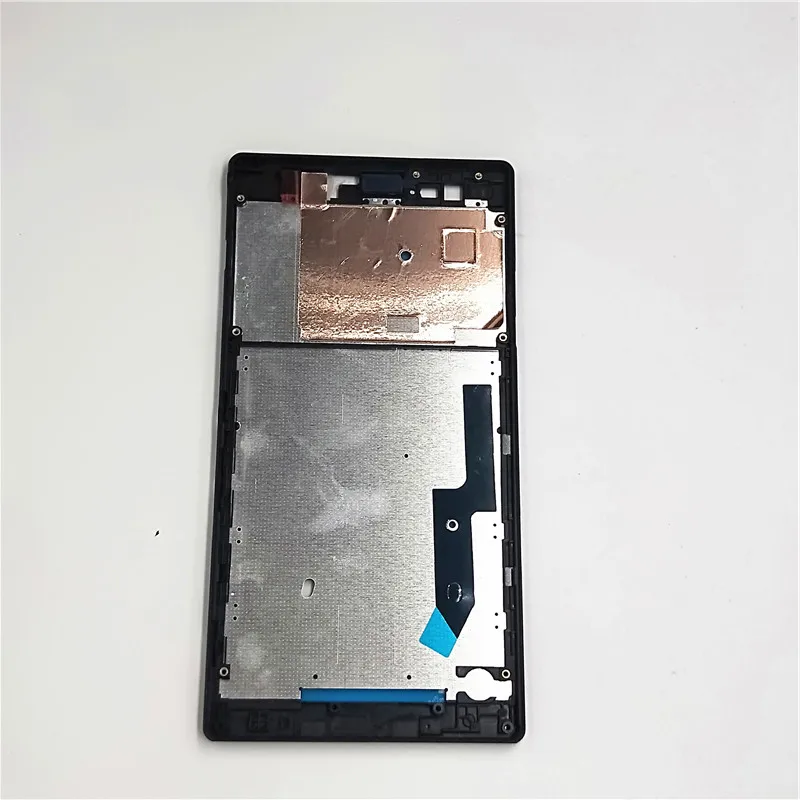 6 0 дюйма для Sony Xperia T2 Ultra XM50H D5322 передняя рамка ЖК Корпус Лицевая панель Крышка
