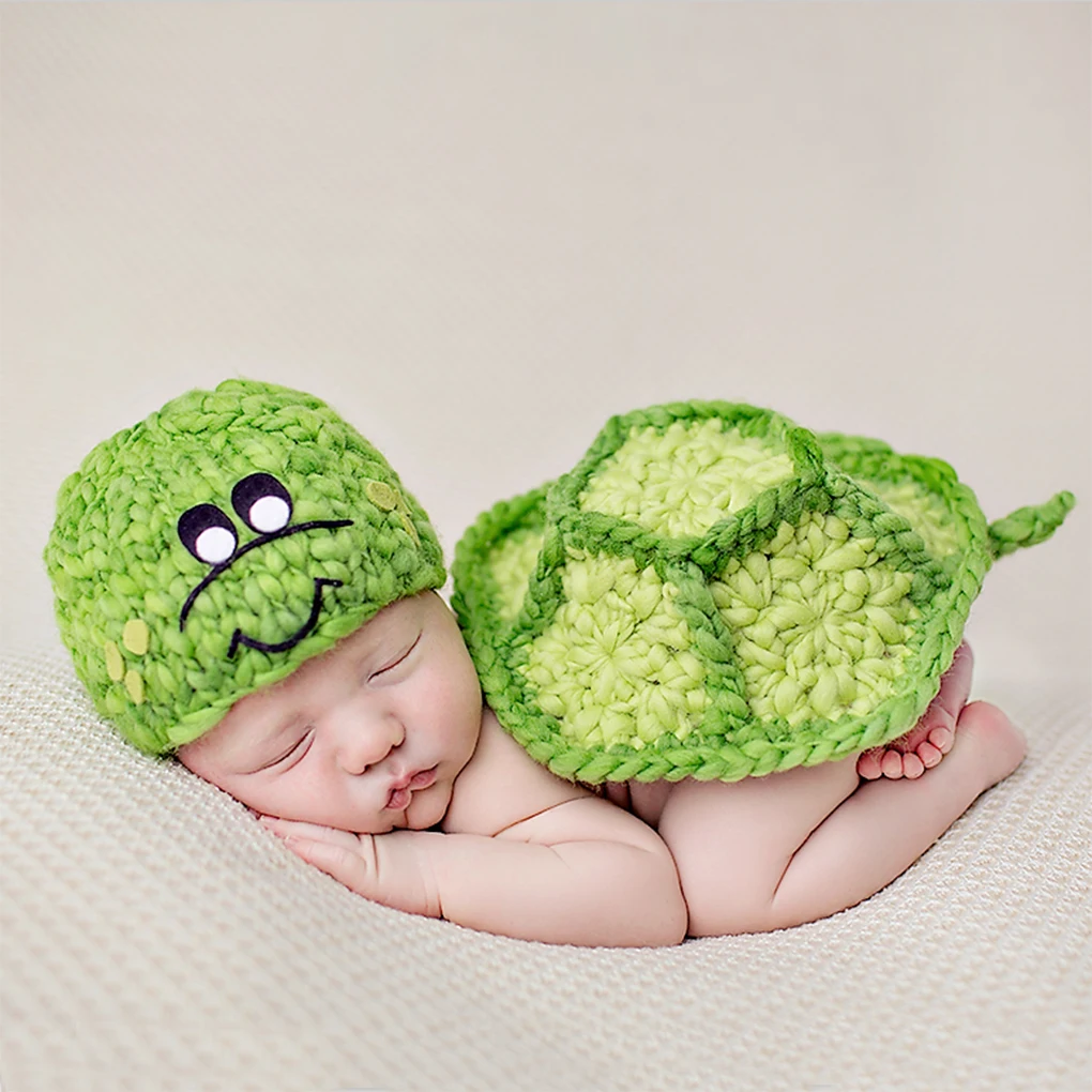 Кролик новорожденный реквизит для фотосессии вязанная шапка животные детские штаны для фото новорожденных Костюм для новорожденного ребенка милый ребенок - Цвет: 10