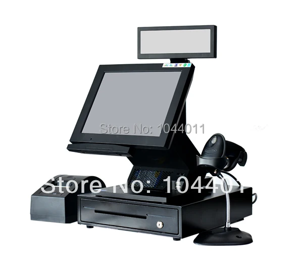 12 inch all in one cashier machine/superamarket restaurant cash