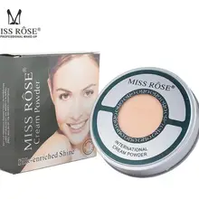 Мисс Роуз бренд Профессиональный пудра матовые тени тональный крем для лица Косметика Макияж Водонепроницаемый природных лица Maquiagem