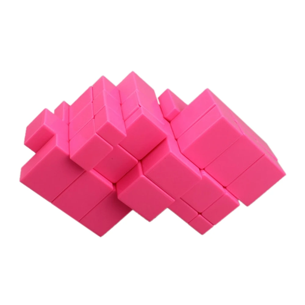 Горячая новинка Cubetwist siamois 3X3X5 miroir Cube magique Bump Cubes ducation jouet pour les enfants-rose