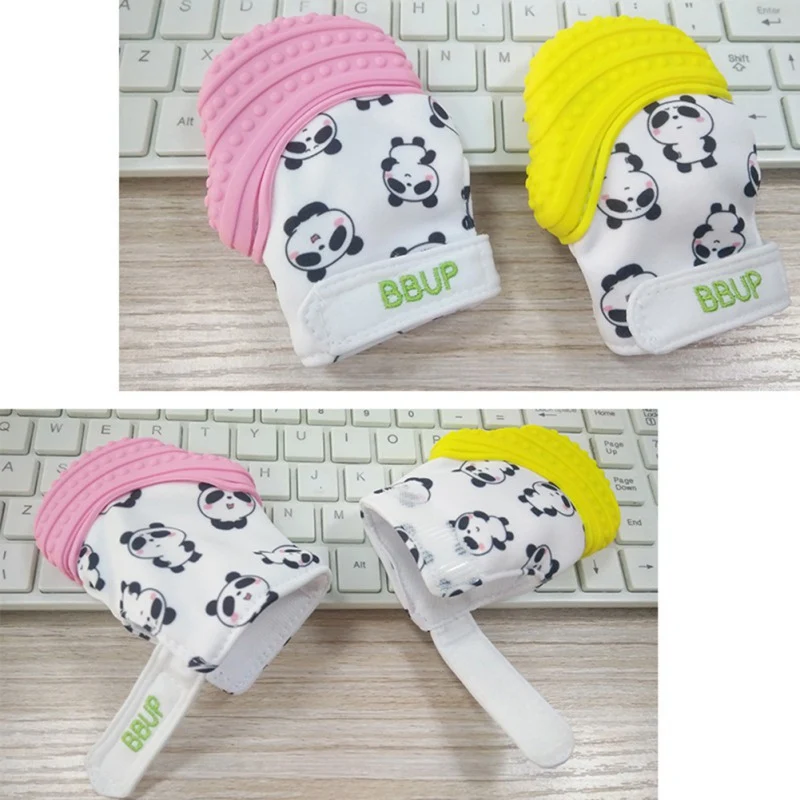 

Teether Gloves For Infant Molar Gloves Baby Teethers Eat Fingers Soft Gel Baby Teething Mittens Teething Mittens Chewable Nursin