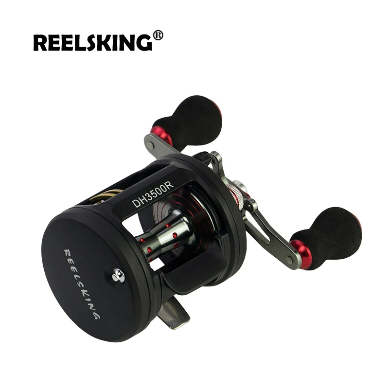Цельнометаллическая синхронная направляющая REELSKING 6 3: 1 для морской рыбалки