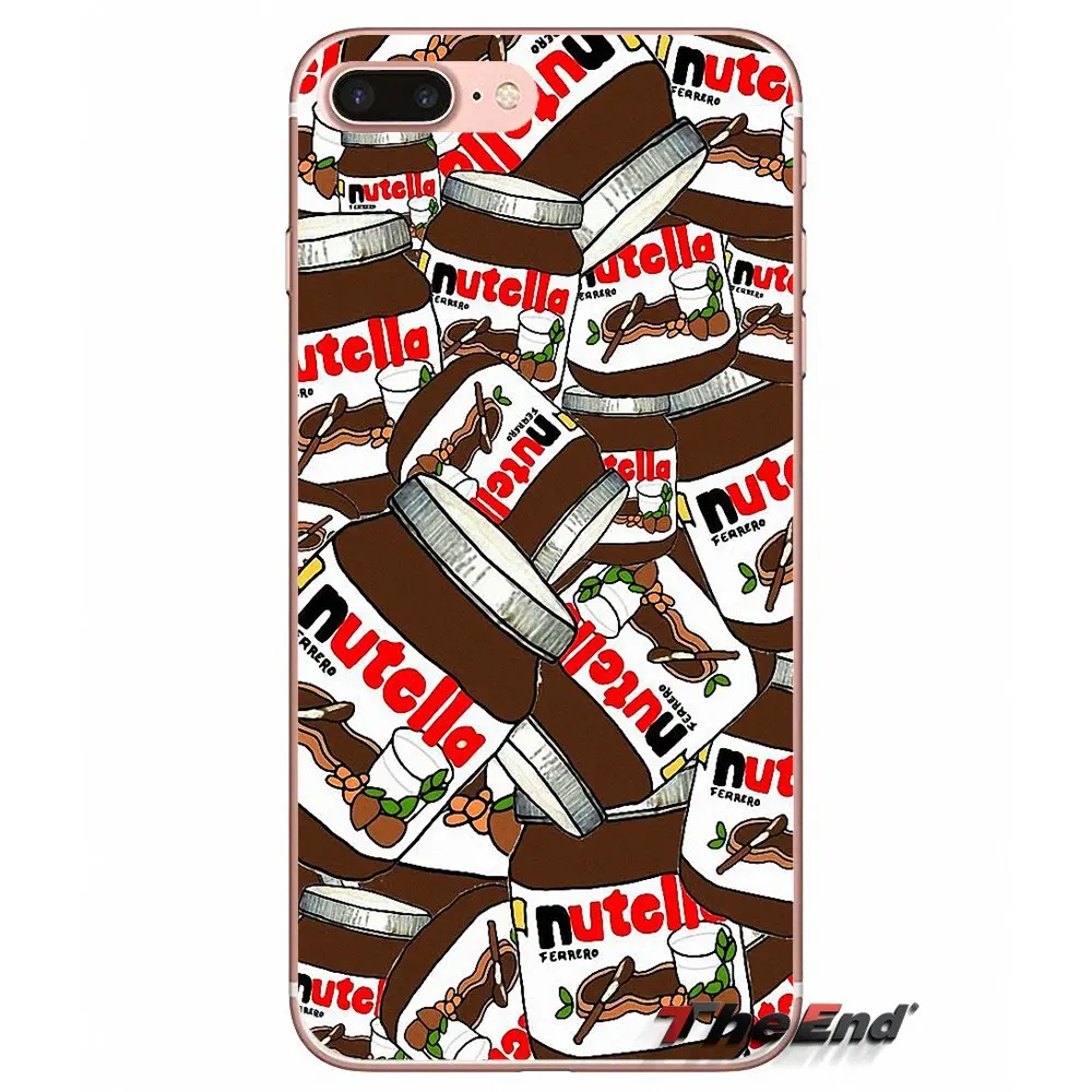 Шоколад Tumblr Nutella бутылка чехол с принтом &quotколлаж&quot для Samsung Galaxy J1 J2 J3 J5 J7 A3 A5 A7 2015