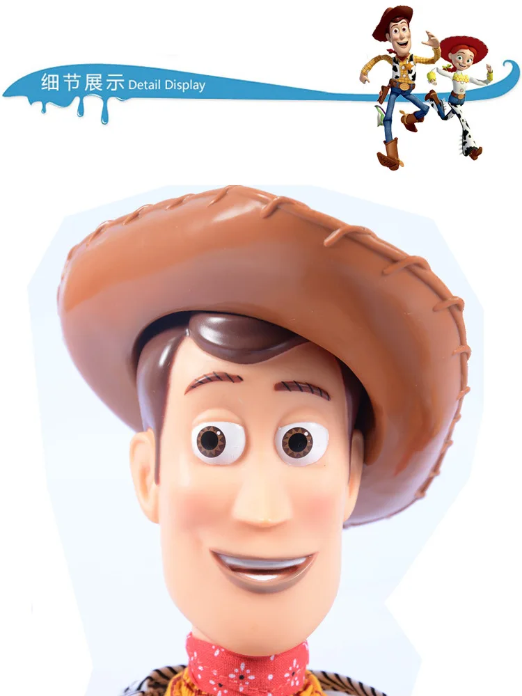 Новый 16 дюймов 40 см disney Pixar История игрушек 3 4 звук Вуди и Джесси экшн модель персонажа кукла Ограниченная Коллекция игрушка детский подарок