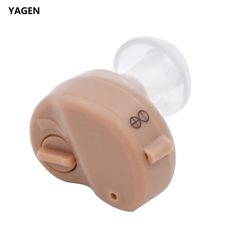 

2019 New Hot Selling Ite Hearing Aid Portable Small Mini In The Ear Invisible Sound Amplifier Adjustable Tone Digital Aids Care