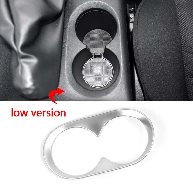 Vtear для Mazda 3 Axela- ABS хромированные аксессуары для интерьера подстаканник с отверстием для чашек накладка декоративная молдинги Стайлинг - Название цвета: low