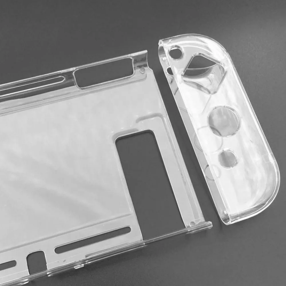 Жесткий прозрачный чехол для ПК для Nintendo Switch NS NX, чехлы, жесткий прозрачный чехол для задней крышки, оболочка для переключателя, ультра тонкая сумка
