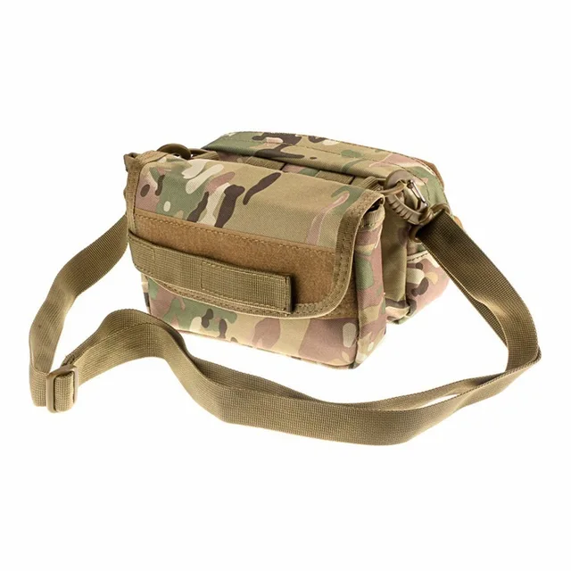 Military Tactical Waterproof Bicycle Bag Molle Bike Front Tube Bag