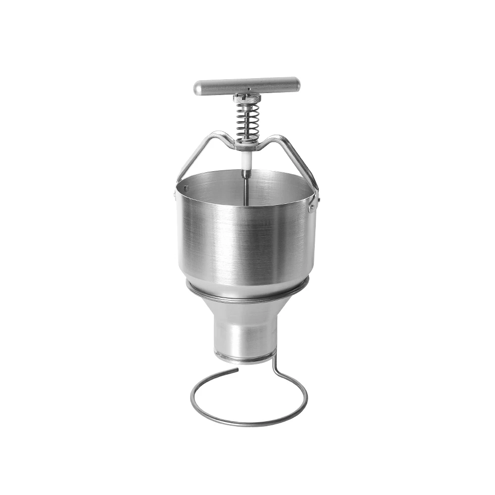 ITOP 2.5L Donut Maker Stainless Steel Waffle Dispenser Donut Mould Snack Machine Adjustment Size Food Processor