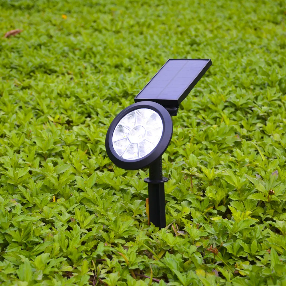 

Solar Garden Lights LED Outdoor Solar Lamp For Garden Adjustable Lighting Angle Lawn Light Waterproof