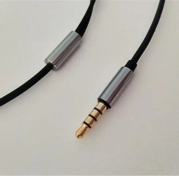 FAAEAL с микрофоном, 1,2 м, кабель для ремонта наушников, для самостоятельной сборки, сменный аудио кабель, провод для ремонта наушников, самодельный провод для наушников