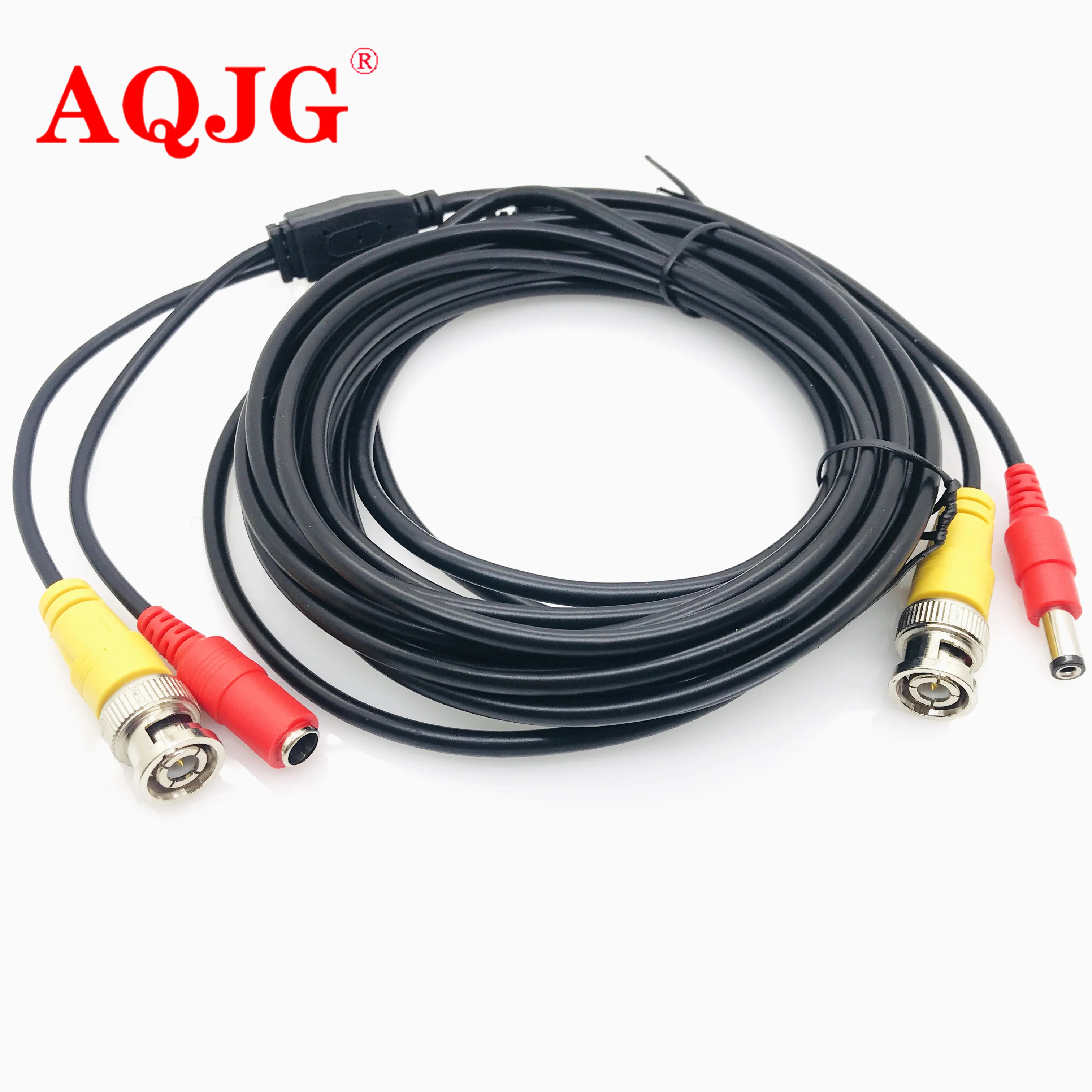 5M CCTV Cable 16FT BNC Video DC Plug Extend Cables of CCTV Surveillance Line Power Cable