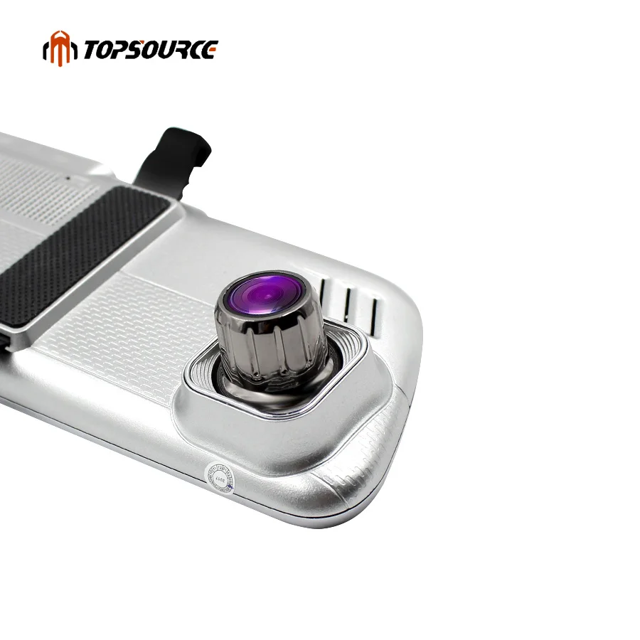 7 inch Dual Lens Car DVR Rearview Mirror Camera GPS Android 4.4 Allwinner A33 Quad-core Full HD 1080P GPS Navigation 16GB/1GB