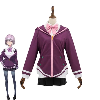 

Anime SSSS.GRIDMAN Shinjo Akane Cosplay Costume Denkou Choujin Gridman Women Dress Halloween Carnival Uniforms Custom Made