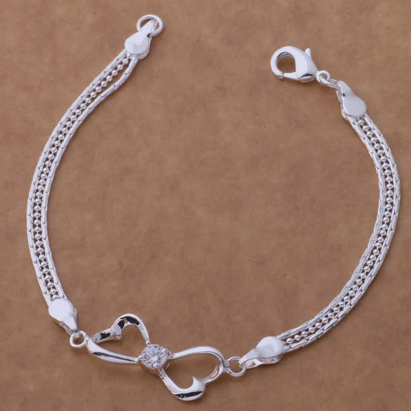 

AH204 Hot 925 sterling silver bracelet, 925 sterling silver fashion jewelry bowknot /aoqajfxa bcsajtza
