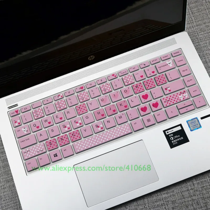 Для hp Probook 440 G5 66 245 246 G6 840 820 G3 450 G4 EliteBook 1040 G3 14 дюймов Чехол для клавиатуры ноутбука протектор Кожаный силикон