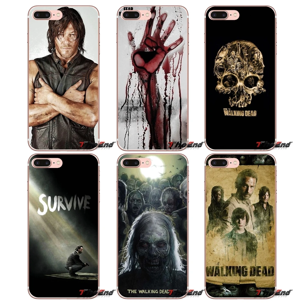 The Walking Dead game TPU Soft Silicone Case For Huawei Honor 7X V10 6C V9 6A Play 9 Mate 10 Pro Y7 Y5 P8 P10 Lite Plus GR5 2017 | Мобильные