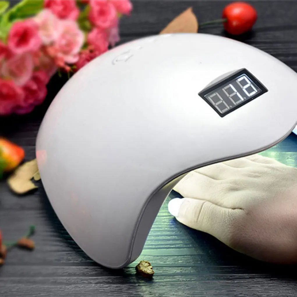 

LED Light Nail Dryer Lamp 48w Sensor Nail Gels Polish Dryer Painless Timer Toenail Manicure Polish Art