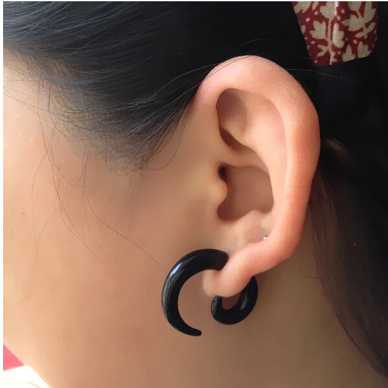 12Pcs Acrylic Spiral Ear Plug Stretching Tapers Body Jewelry ear taper earrings,piercing jewelry,ear piercing jewelry,body piercing jewelry,body jewelry