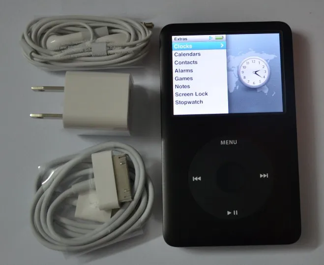 Free shipping  A pple iPod Classic 7th Generation Black 160 GB (Latest Model) mp3/mp4 player