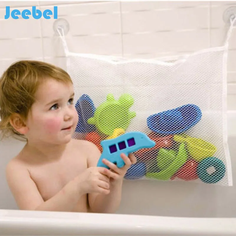 Jeebel Storage Folding Hanging Mesh Baby Bath Net Suction Net Eco