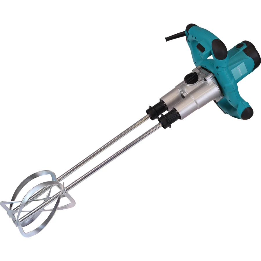 

MEKKAN Power Tool Blender Industrial Powerful Paddle Mixer 1600W Stirrer Renovation Team Mixer Stainless Steel Plastic MK81308