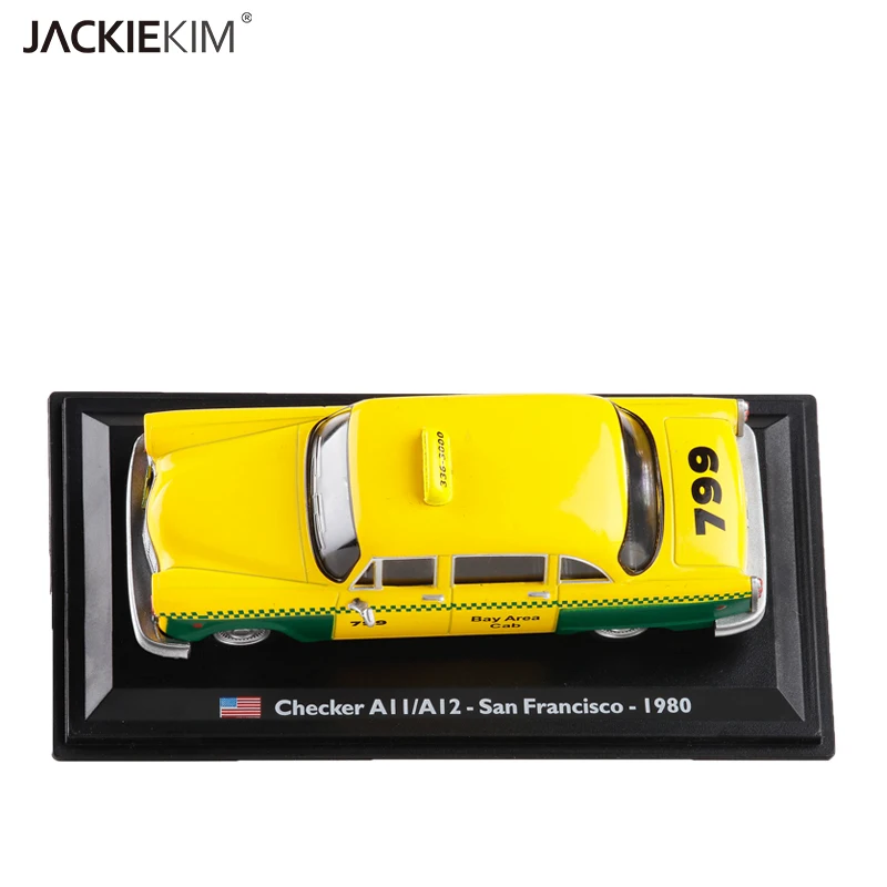 1/43 Checker A12 San Francisco 1980 модель из сплава такси Модель украшения автомобиля