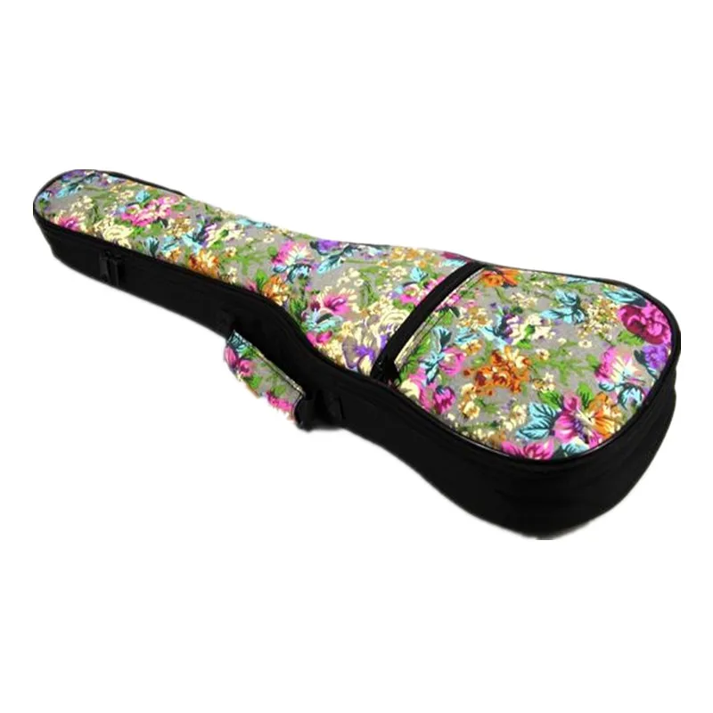 New Special Design 21 Soprano 23 24 Concert 26 Tenor Ukulele Bag Uke Backpack Case Soft Gig Padded Pattern Flower Creative Gifts