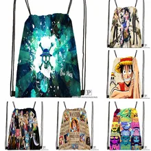 Custom One Piece Drawstring Backpack Bag for Man Woman Cute Daypack Kids Satchel (Black Back) 31x40cm#180531-01-26