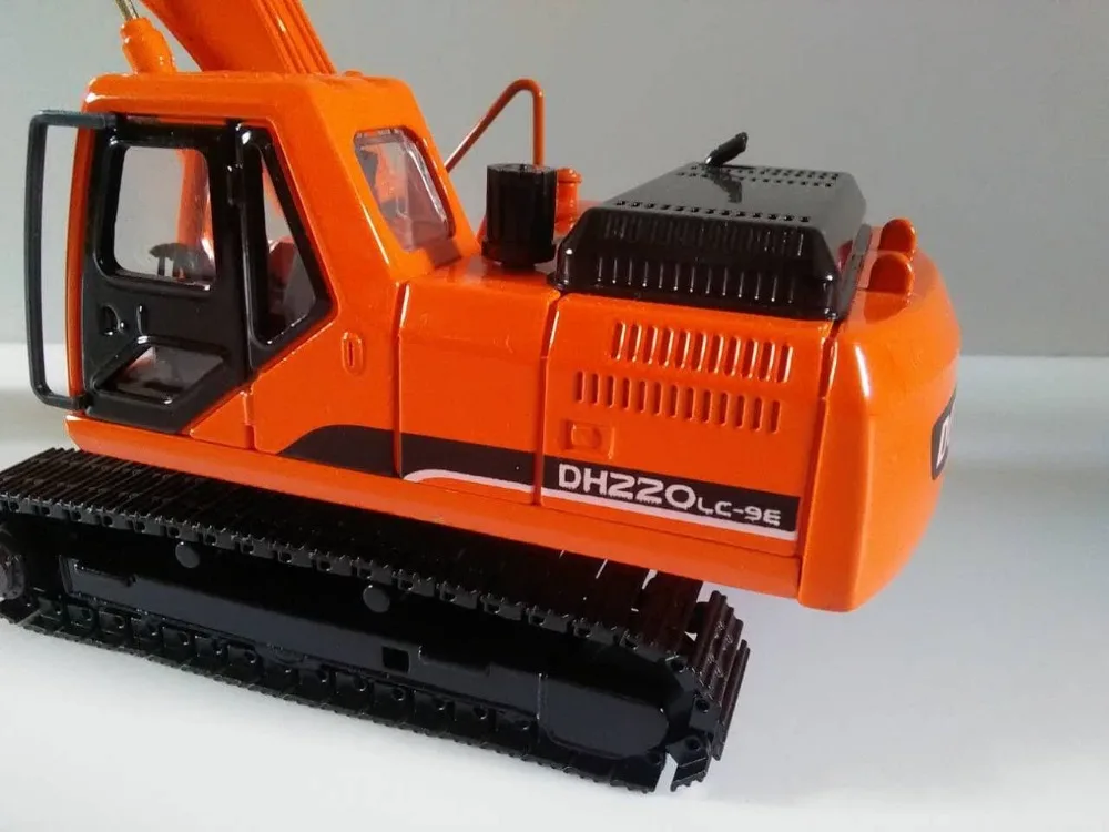 Литая модель игрушки украшения 1:40 Doosan DH220LC-9E гидравлические экскаваторы строительная техника игрушка для сбора