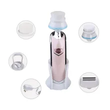 New Waterproof Electric Facial Cleanser Shaving Multifunction Deeply Cleaning Brush Face Care Tool Facial Beauty Brush Massager