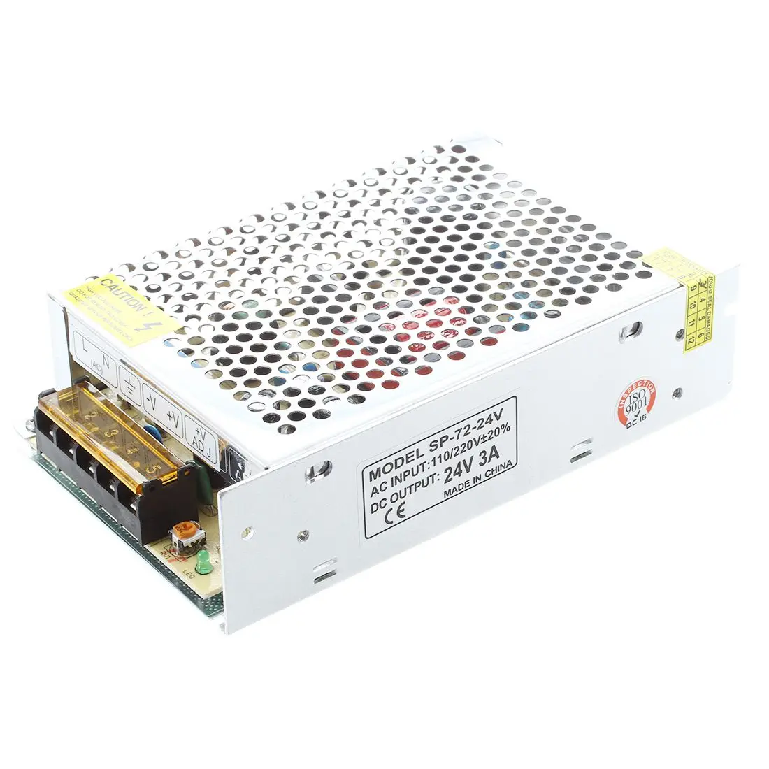Useful AC 110/220V 24VDC 3A 72W Power Supply Transformer for LED Flexible Strip Lamp | Обустройство дома