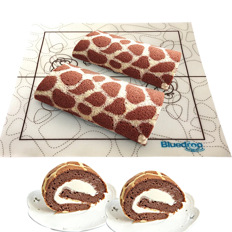 

Promotion 27.5*27.5cm Non Stick Silicone Baking Mat Macaron Cookies Tool With Drawing Liner Free Shipping