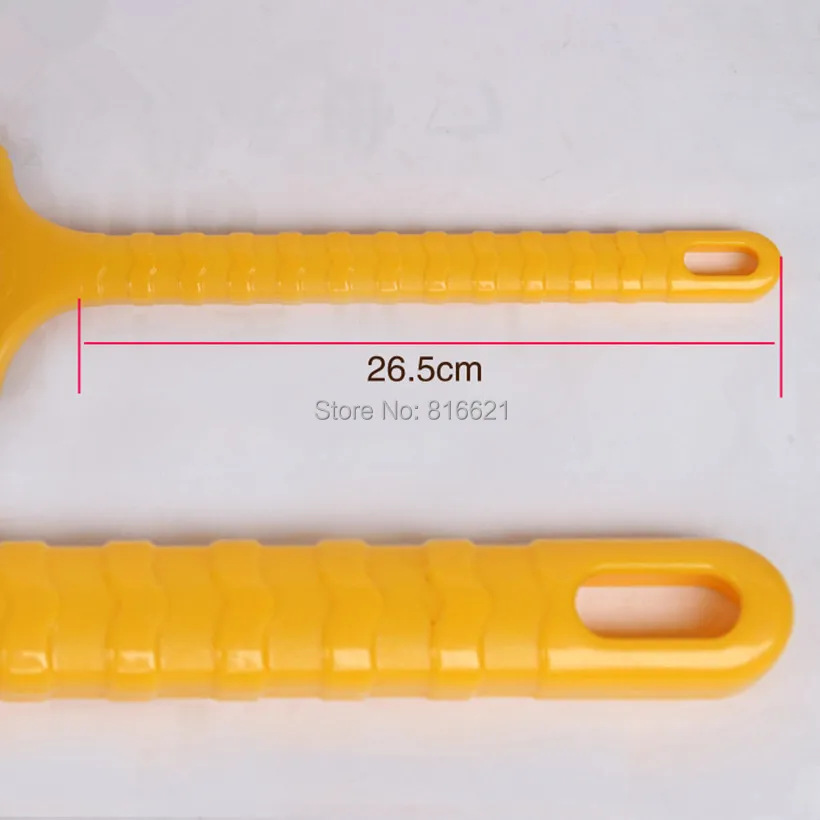 Qili QH-10, длинная ручка 32 см, автомобильный резиновый скребок для льда, щетка для снега с мягким резиновым материалом, скребковый инструмент для снега