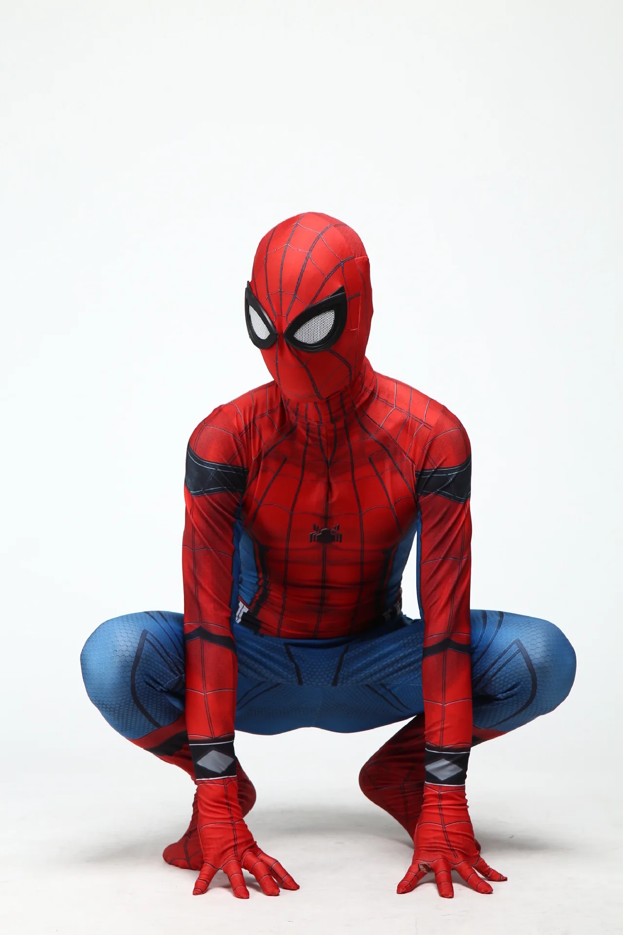 Фильма «Человек-паук»; для выпускного вечера "Человек-паук" Косплэй супергероя, спандекс, костюм зентай маска по заводским ценам костюм для Хэллоуина для взрослых детей