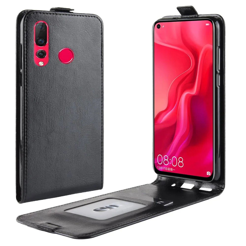 

Vertical Wallet Leather Flip Case for HuaweI Nova 4 3 2 4e 3e 2s 3i Case Cover for Huawei Nova 2 plus With Card Phone Bag Shell