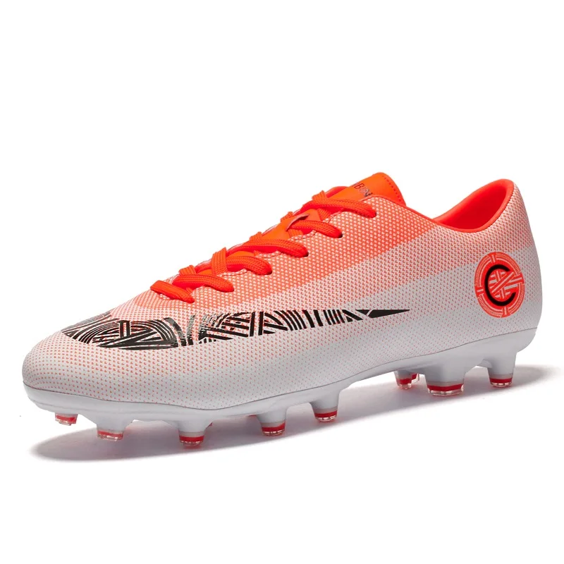 Для мужчин, для мальчиков, для тренировок, Superfly VI Elite CR7, для улицы, для газона, футбольные бутсы, водонепроницаемые, для взрослых, школьные кроссовки - Цвет: Белый