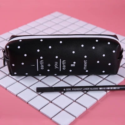 F Школьный пенал Kawaii Estuche Эсколар мальчиков пенал для девочек творческий карандаш сумка большой Ёмкость Пенал школьный поставки - Цвет: F