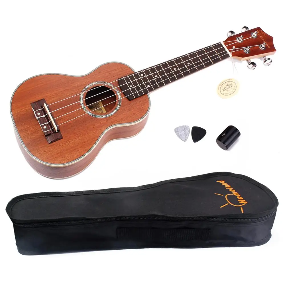 21 ''Ukelele Гавайские гитары укулеле Гавайская гитара красного дерева Aquila палисандр гриф мост сопрано струнный инструмент 4 строки