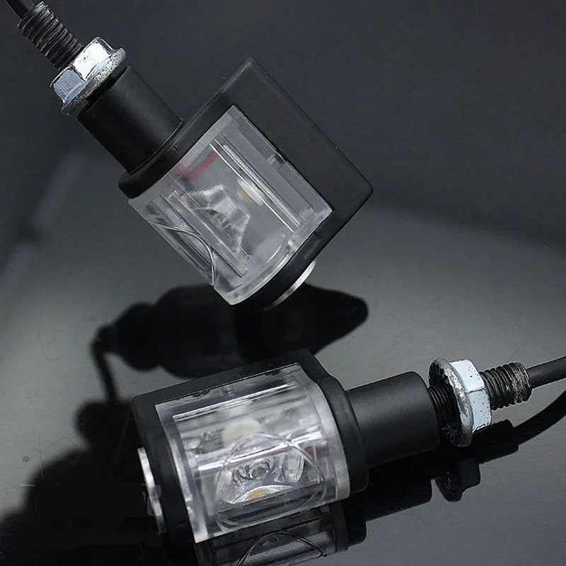 2 pcs Motorcycle Avio RIZ0MA LED Aluminum Turn Signal Light Indicator Lights Blinker Universal |