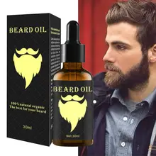 Натуральный имбирь масло Для мужчин борода Усилитель роста лица Питание усы расти борода формовой резец средства ухода за бородой продукты H5
