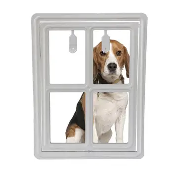 

Adeeing Pet Dog Screen Door with Hard Durable Plastic Frame for Dogs Puppies Cats