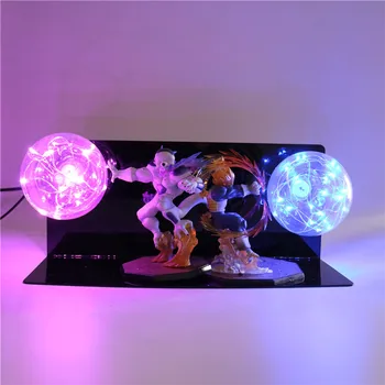 

Dragon Ball Z DIY Lamp Action Figure Night Light DBZ Super Saiyan Vegeta Freeza Model Anime LED Light Kids Children Table Lamp