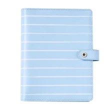Dokibook Lovedoki 2019 freeshipping agenda notebook A5 A6 planificador rayas azul kawaii diy diario lindo organizador estacionario escolar(Bhutan)