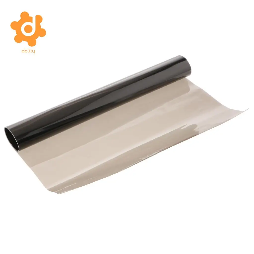 Fog Light Protector Sticker Headlights Vinyl Film Glossy Light Black
