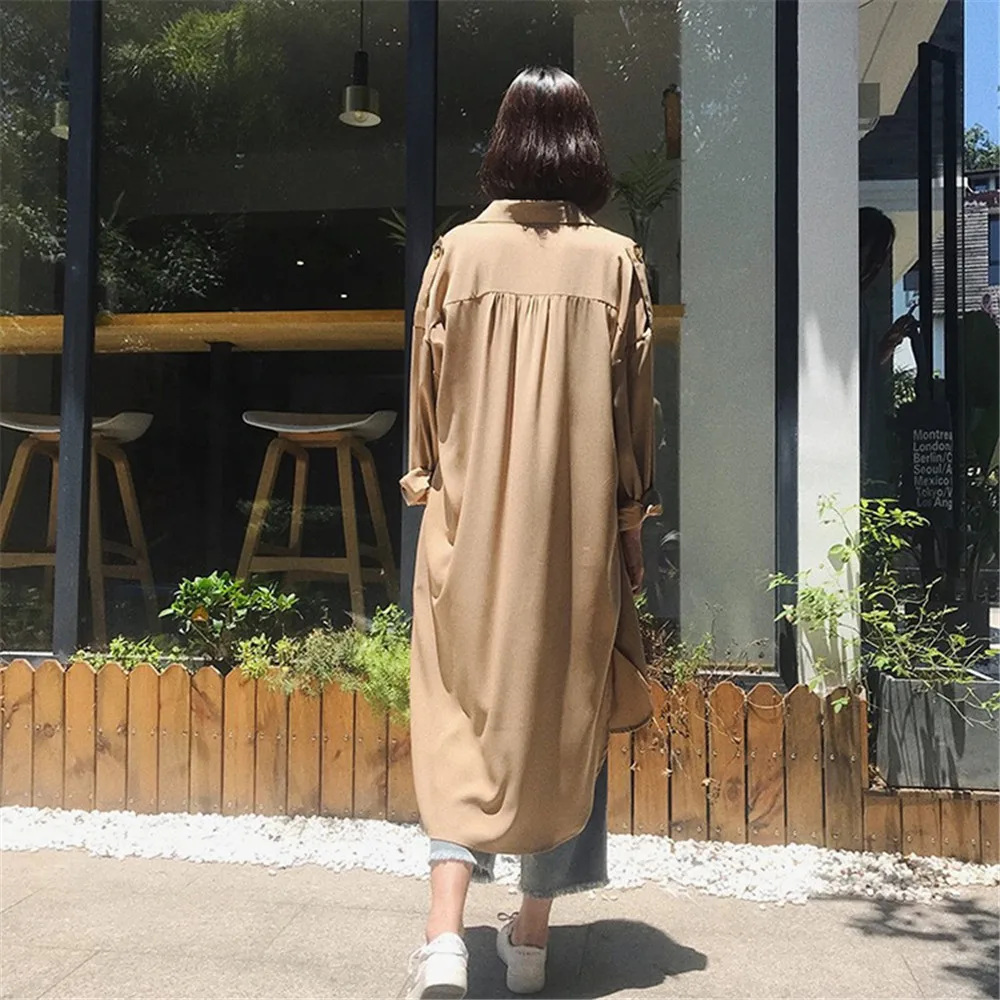 All Match Casual Long Blouse Shirt Women 2018 Autumn Women Long Sleeve Shirts Blouse High quality loose Blouse Tops (12)