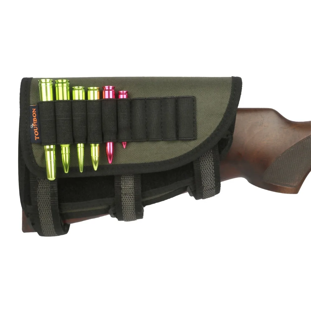 Tourbon Gun Stock mejilla Pieza Con Rifle Escopeta municiones titular de disparo caza//De Regalo
