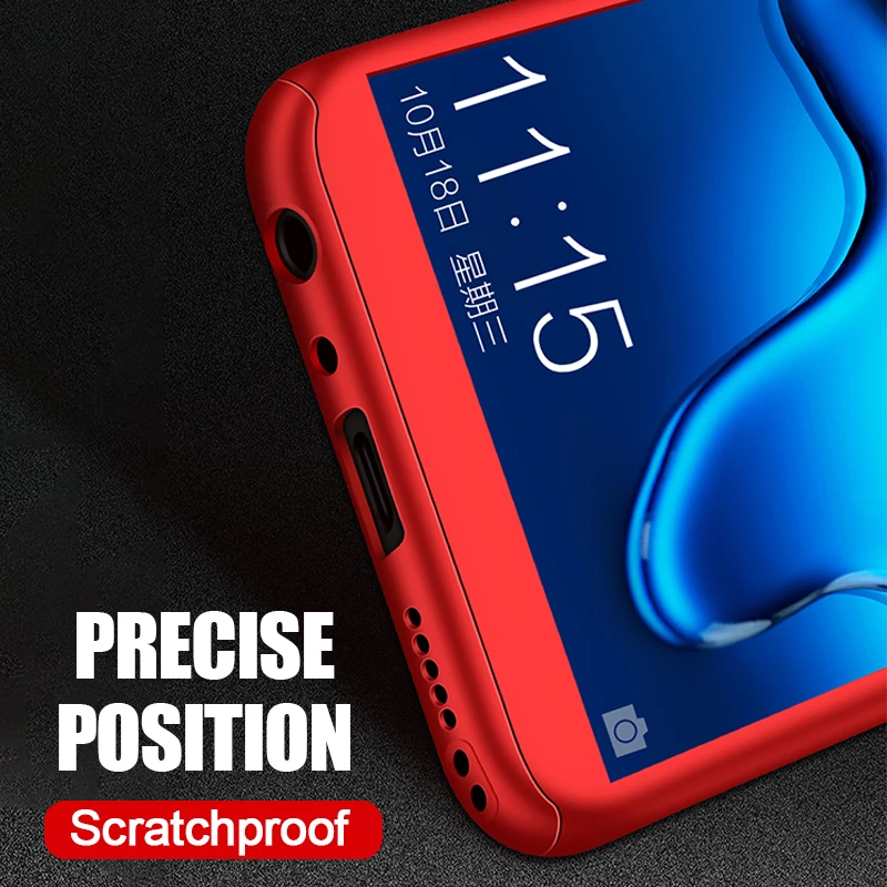 Чехол с полным покрытием 360 градусов для Huawei Y9 2019 Y7 Y6 Prime Pro 2018 Y5 2017 Nova 4 4e 3 3i 3e 2 2S 2i Lite